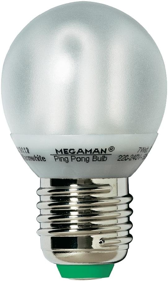 Energiesparlampe 7W E27 PingPong
