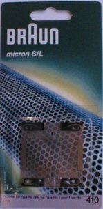 Braun Scherfolie 410 micron S/L