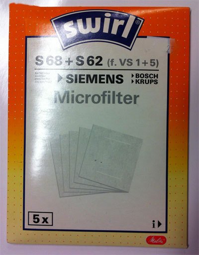 Siemens Microfilter S68 + S62 (5x)