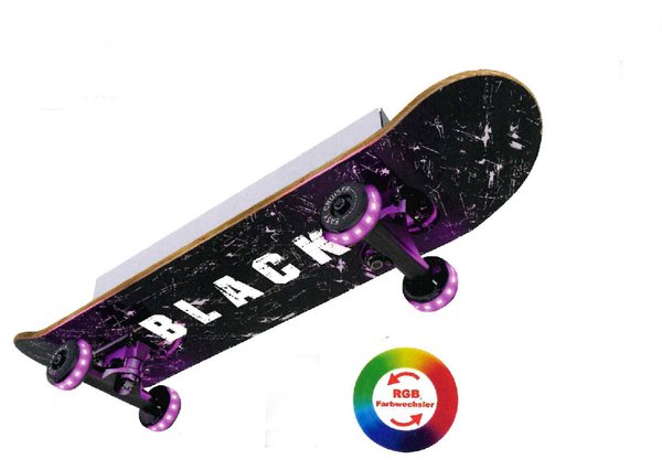 LED-Wandleuchte Skateboard